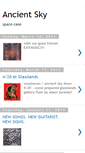 Mobile Screenshot of ancientskyband.blogspot.com