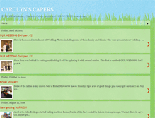 Tablet Screenshot of carolyns-capers.blogspot.com