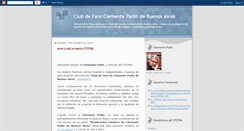 Desktop Screenshot of clementepadin.blogspot.com