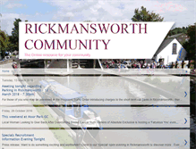 Tablet Screenshot of ctrickmansworthandchorleywood.blogspot.com