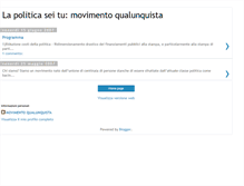 Tablet Screenshot of movimentoqualunquista.blogspot.com