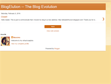 Tablet Screenshot of blogelution.blogspot.com