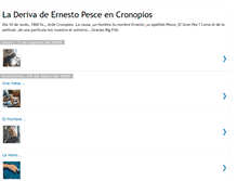 Tablet Screenshot of laderivadeernestopesceencronopios.blogspot.com