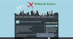 Desktop Screenshot of miblogdeaviacion.blogspot.com