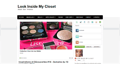 Desktop Screenshot of lookinsidemycloset.blogspot.com