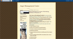 Desktop Screenshot of anger-management-center.blogspot.com