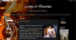 Desktop Screenshot of livres-et-passages.blogspot.com