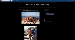Desktop Screenshot of antsoldphotographs.blogspot.com