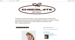 Desktop Screenshot of cositaschocolate.blogspot.com