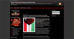 Desktop Screenshot of fargoreviews.blogspot.com