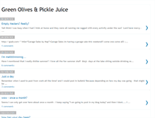 Tablet Screenshot of greenolivesandpicklejuice.blogspot.com