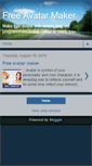 Mobile Screenshot of freeavatarmaker.blogspot.com