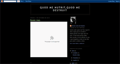 Desktop Screenshot of carolina-quodmenutritquodmedestruit.blogspot.com