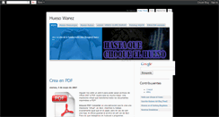 Desktop Screenshot of huesowarez.blogspot.com