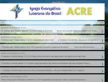 Tablet Screenshot of igrejaluterananoacre.blogspot.com