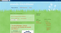 Desktop Screenshot of mundomicrobiano-heydys.blogspot.com