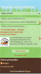 Mobile Screenshot of mundomicrobiano-heydys.blogspot.com