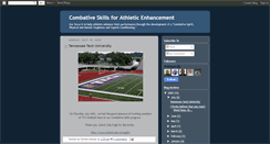 Desktop Screenshot of combativeskills.blogspot.com