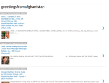 Tablet Screenshot of greetingsfromafghanistan.blogspot.com