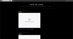 Desktop Screenshot of fotodecoco.blogspot.com