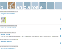 Tablet Screenshot of biancaroseshoes.blogspot.com