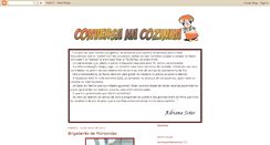 Desktop Screenshot of conversanacozinha.blogspot.com