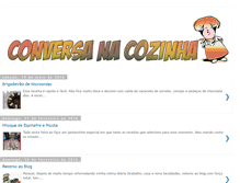 Tablet Screenshot of conversanacozinha.blogspot.com