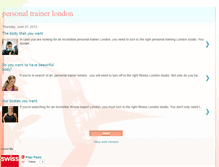 Tablet Screenshot of personaltraininglondonuk.blogspot.com