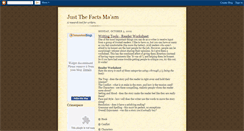 Desktop Screenshot of factsforwriters.blogspot.com