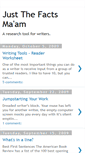 Mobile Screenshot of factsforwriters.blogspot.com