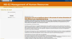 Desktop Screenshot of managementofhumanresourcesms02.blogspot.com