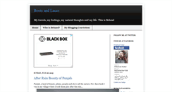 Desktop Screenshot of bootsnlaces.blogspot.com