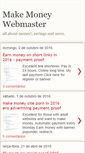 Mobile Screenshot of makemoneywebmaster.blogspot.com