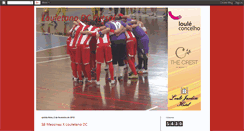 Desktop Screenshot of louletanodcfutsal.blogspot.com