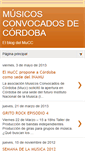 Mobile Screenshot of musicosconvocados.blogspot.com