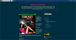 Desktop Screenshot of onebloodrush.blogspot.com