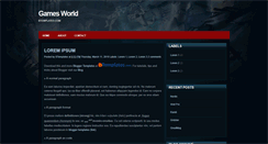 Desktop Screenshot of gamesworld-btemplates.blogspot.com