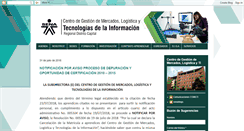 Desktop Screenshot of mercadoslogisticaytecnologia.blogspot.com