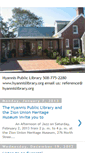 Mobile Screenshot of hyannispubliclibrary.blogspot.com