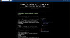 Desktop Screenshot of homeinteriortoday.blogspot.com