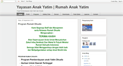 Desktop Screenshot of banturumahdhuafa.blogspot.com