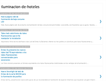 Tablet Screenshot of iluminacion-de-hoteles.blogspot.com