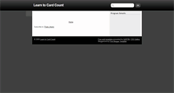 Desktop Screenshot of howtocardcount.blogspot.com