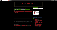 Desktop Screenshot of pes2008pc.blogspot.com