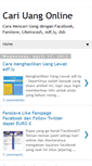 Mobile Screenshot of cariuangmudahfacebook.blogspot.com