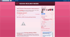 Desktop Screenshot of busanamuslimahmoden.blogspot.com