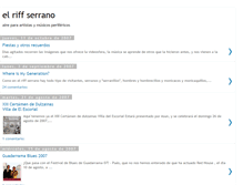 Tablet Screenshot of elriffserrano.blogspot.com