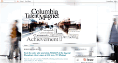 Desktop Screenshot of columbiatalent.blogspot.com