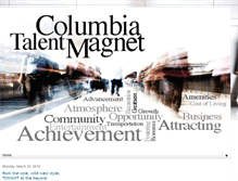 Tablet Screenshot of columbiatalent.blogspot.com