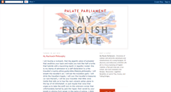 Desktop Screenshot of myenglishplate.blogspot.com